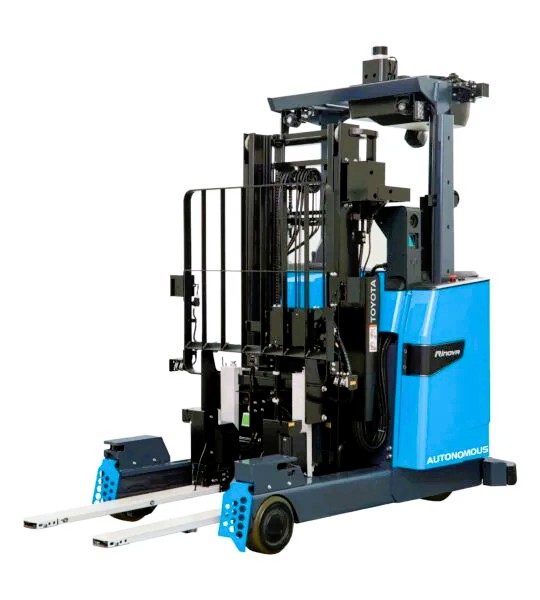 ［物流ニッポン］トヨタL＆F、フォークリフトでトラック荷役自動化