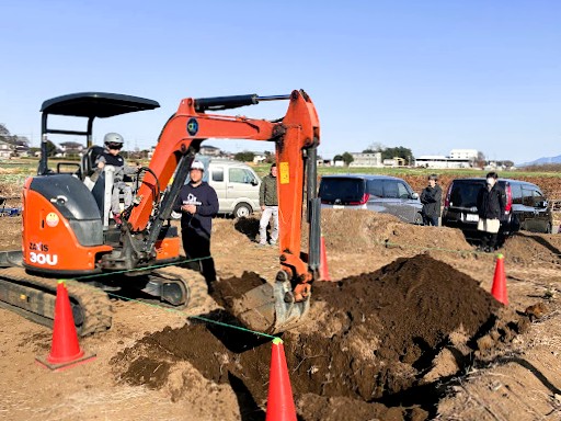 ［茨城県］つちほるランド開催（本物のショベルカーに乗ろう！）