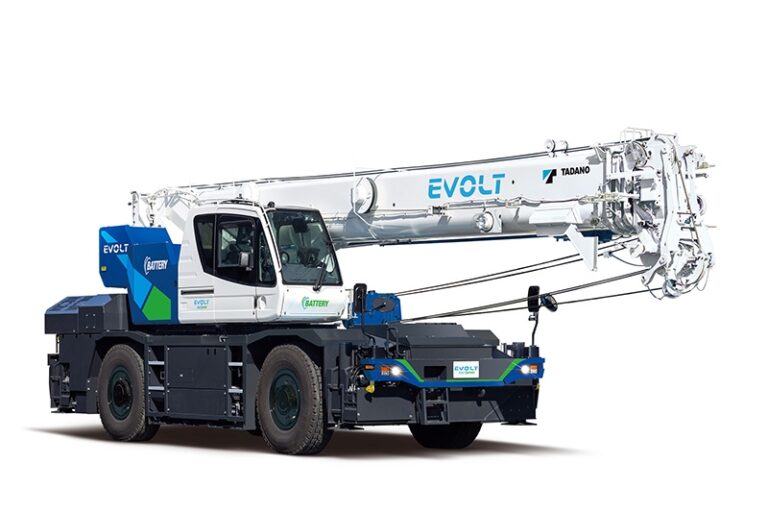 ［タダノ］世界初の25t電動ラフター「Evolt eGR-250n」に注目！
