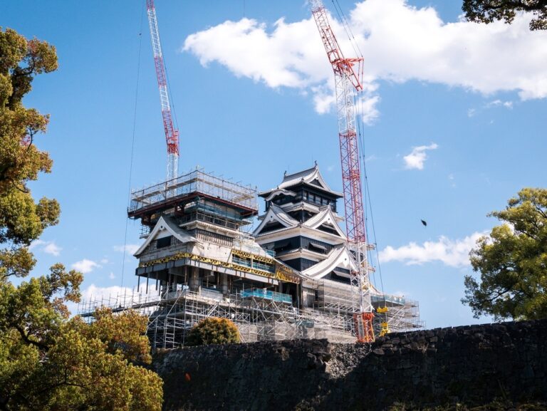 ［熊本県］熊本城の石垣解体工事が開始