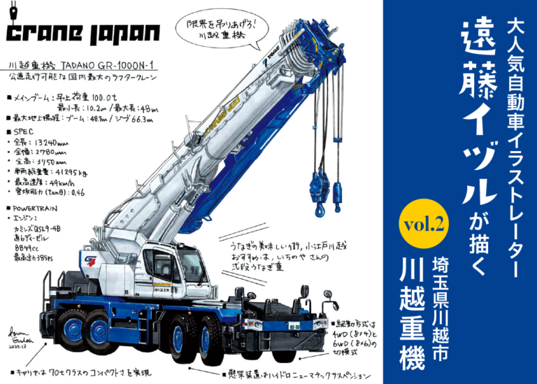 ［遠藤イヅル］遠藤イヅルが描く　vol.2　株式会社川越重機