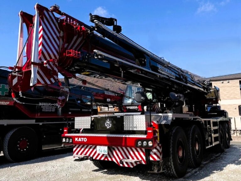 ［広島県］たけはらクレーン株式会社　80tラフター新規導入