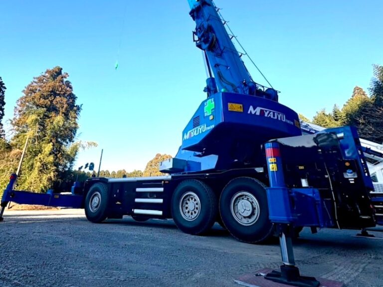 ［宮崎県］株式会社MJT　60tラフター新規導入