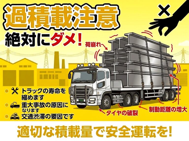 ［静岡県］東名高速の静岡インターチェンジで警察官らが過積載車両の取り締まりを実施　最大積載量の1.5倍の荷物を積んだ車両1台が反則告知を受ける