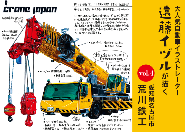 ［遠藤イヅル］遠藤イヅルが描く　vol.4　荒川鉄工株式会社