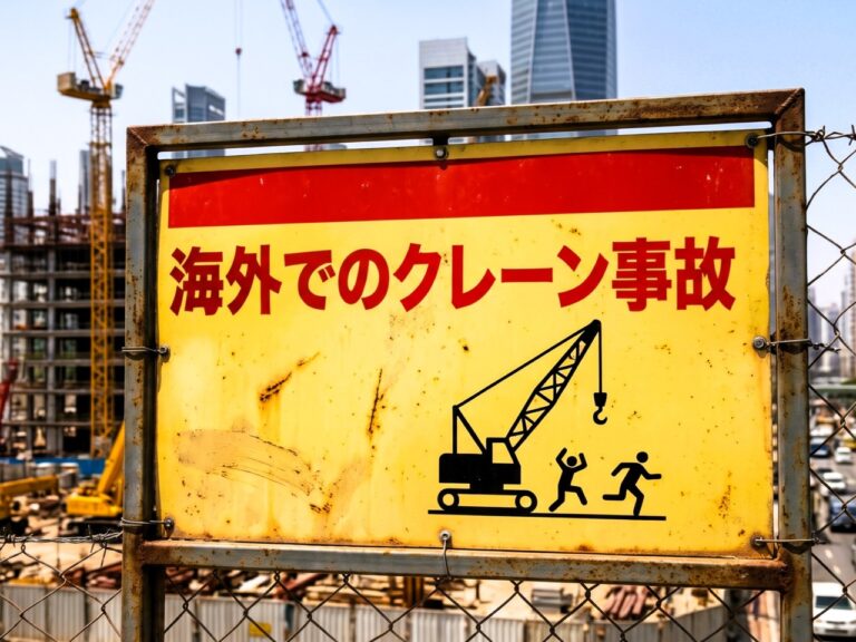 ［ブラジル］サンパウロでクレーンが線路へ倒壊、走行中の列車と衝突