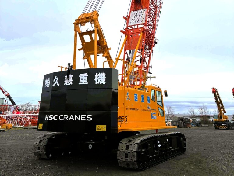 ［北海道］株式会社久慈重機　70tクローラ新規導入（SCX700-3）